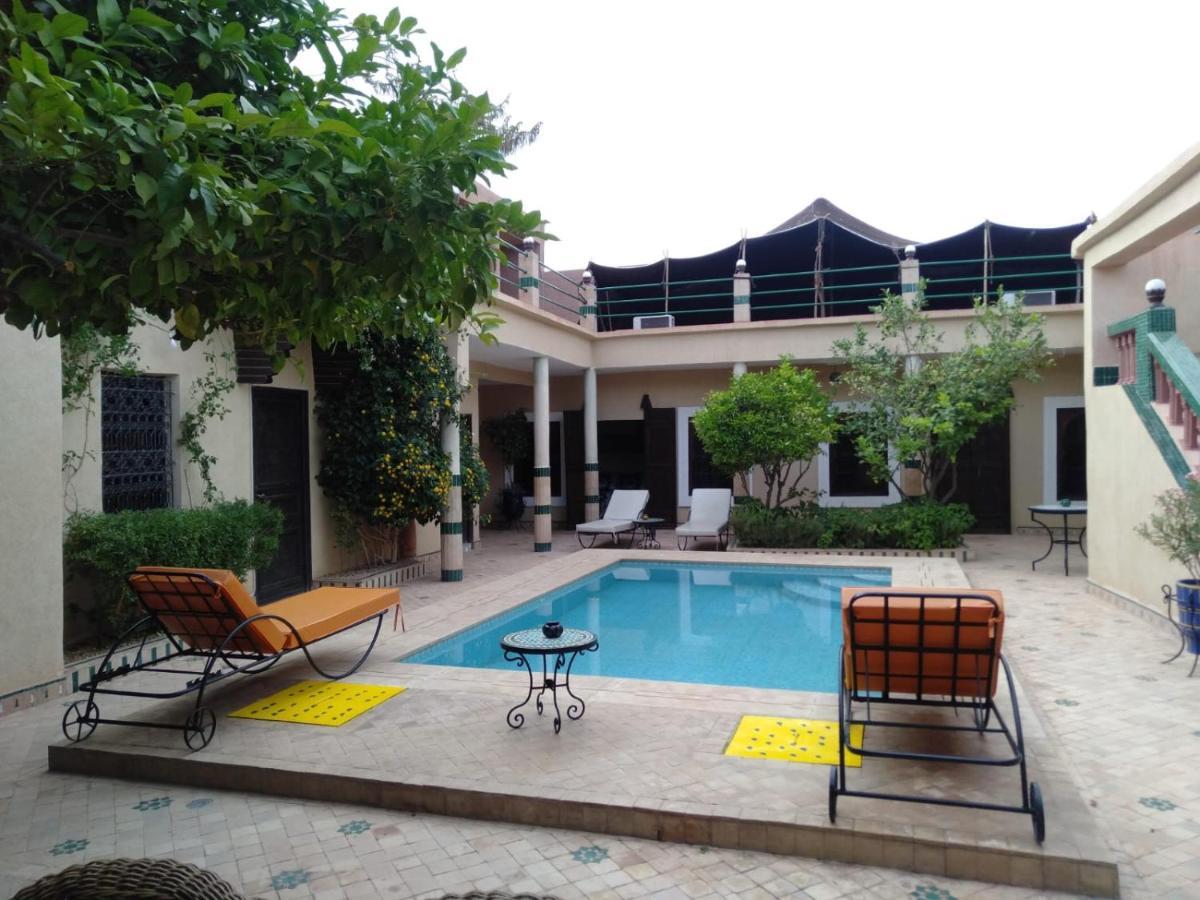 Riad Rime Garden Marrakech Lagouassem Esterno foto