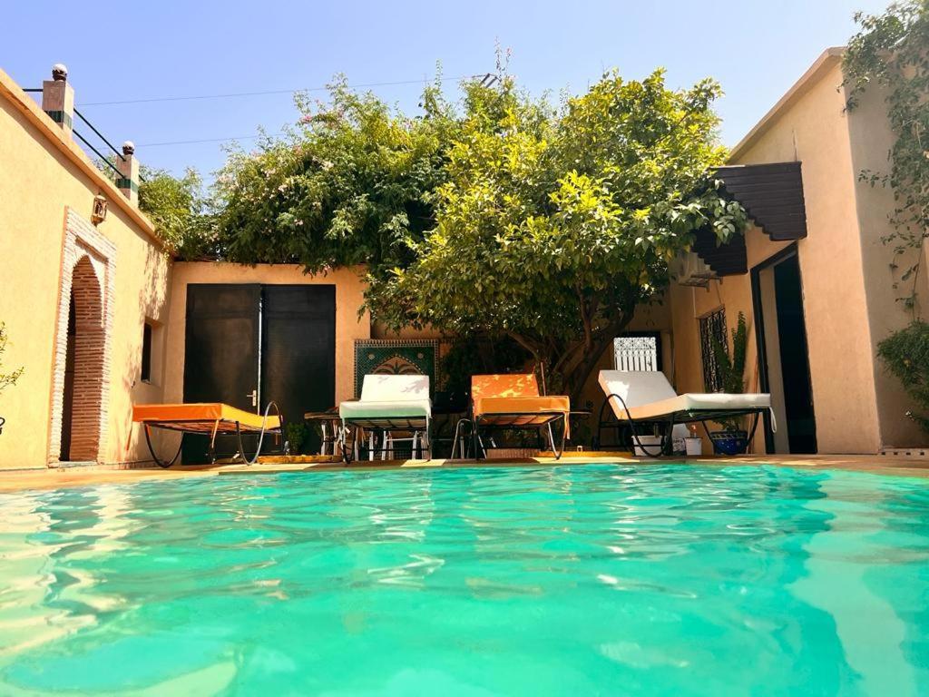 Riad Rime Garden Marrakech Lagouassem Esterno foto
