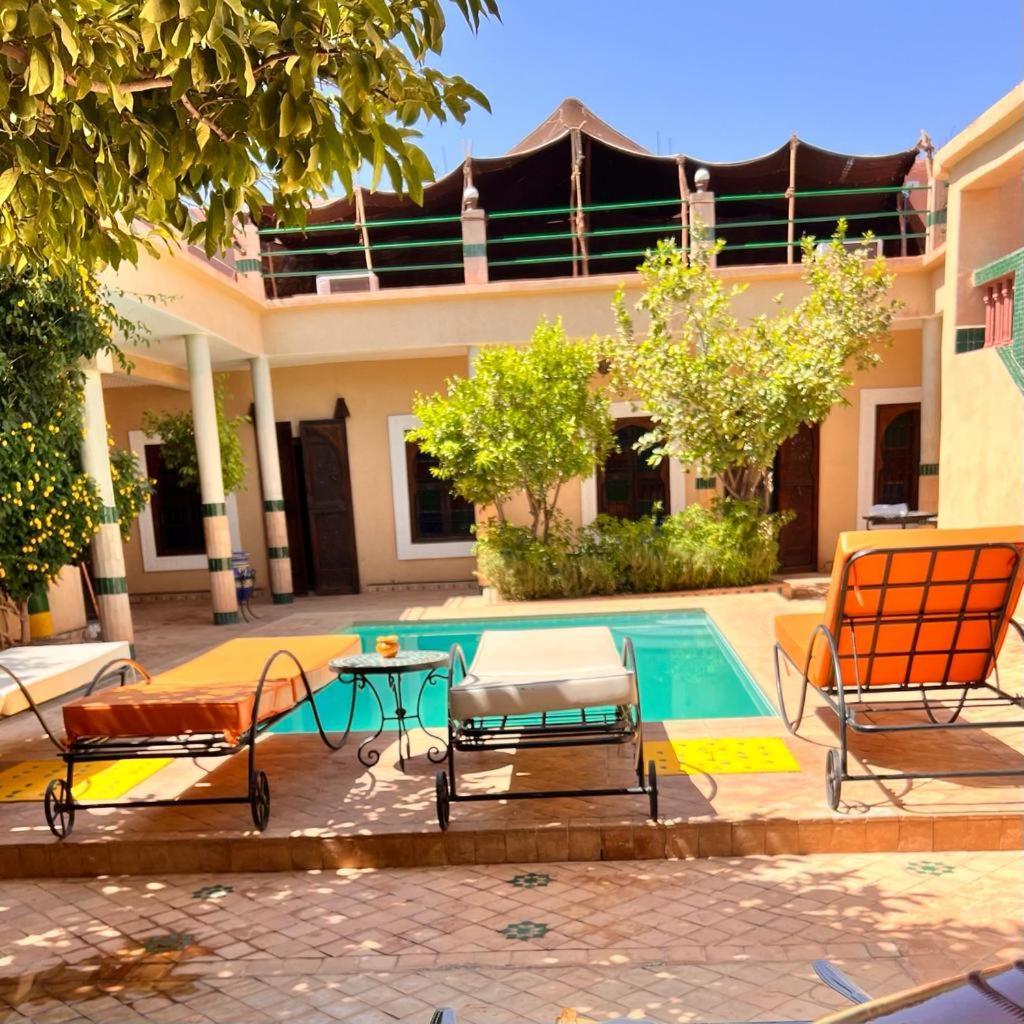 Riad Rime Garden Marrakech Lagouassem Esterno foto